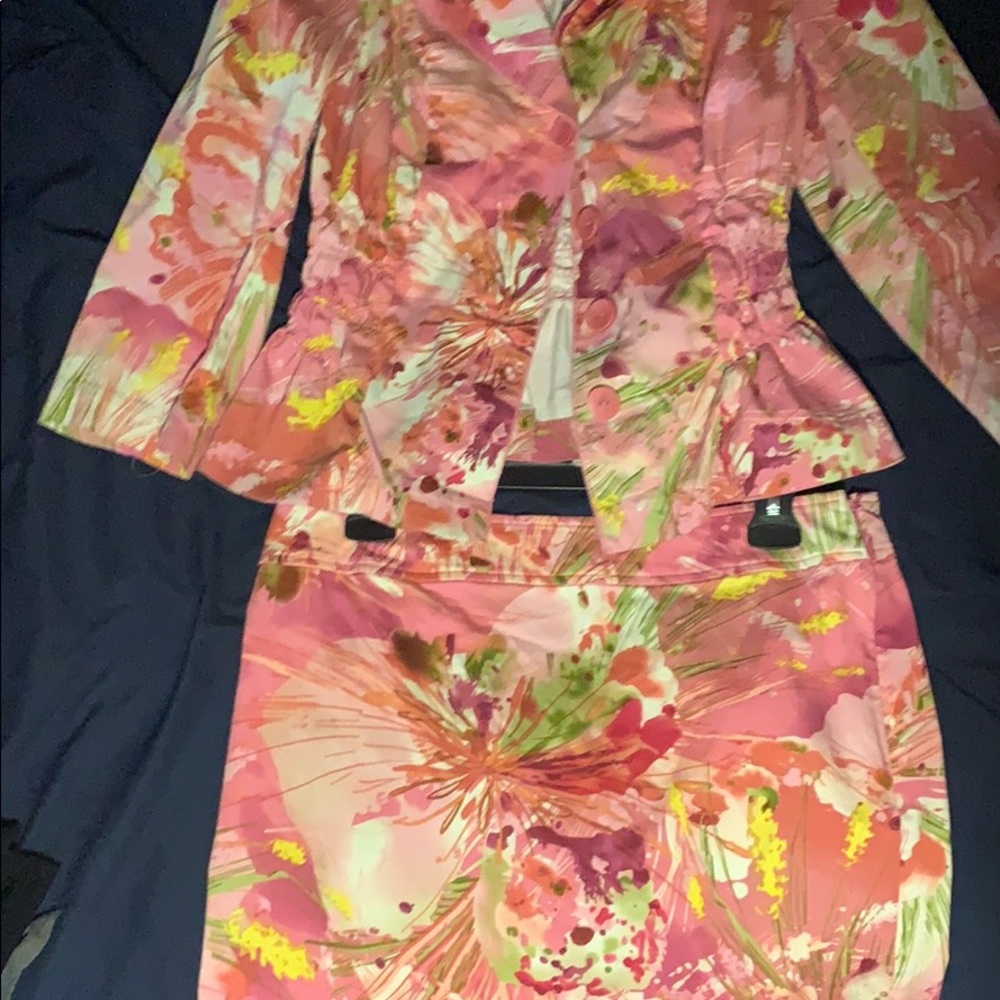 Jacket and skirt